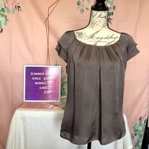 Violet & Claire Blouse with pleated neckli…